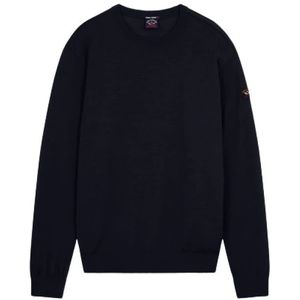 Paul & Shark, Heren, Truien, Blauw, Maat: 3XL Wol,