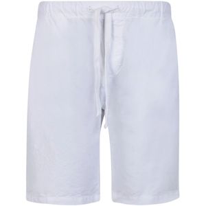 Original Vintage, Heren, Korte broeken, Wit, Maat: XL Katoen,