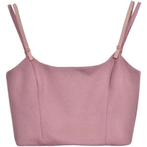 Max Mara, Dames, Tops, Roze, Maat: 2XS Wol,