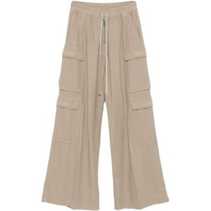 Rick Owens, Heren, Broeken, Beige, Maat: S