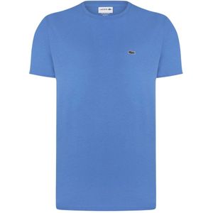Lacoste, Heren, Tops, Blauw, Maat: S Katoen,