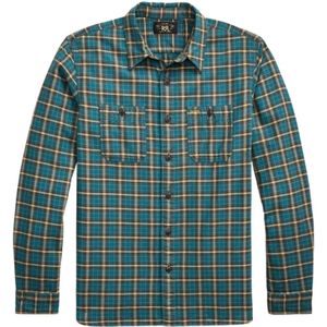 Ralph Lauren, Heren, Overhemden, Groen, Maat: L Katoen,