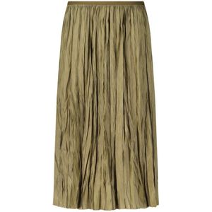 Roberto Collina, Dames, Rokken, Groen, Maat: S Poliester,