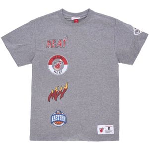 Mitchell & Ness, Heren, Tops, Grijs, Maat: XL