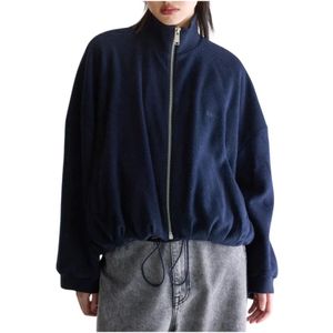 Bellerose, Dames, Sweatshirts & Hoodies, Blauw, Maat: 2XS Katoen,