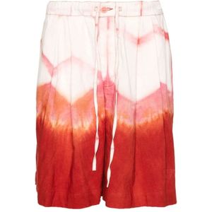 Story mfg., Heren, Korte broeken, Veelkleurig, Maat: L Katoen,