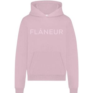 Flâneur, Heren, Sweatshirts & Hoodies, Paars, Maat: M Katoen,