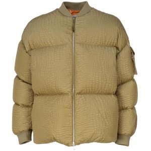 Moncler Winter Jassen , Green , Heren , Maat: L