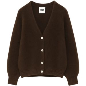 Tiffany, Dames, Truien, Bruin, Maat: ONE Size Mohair,