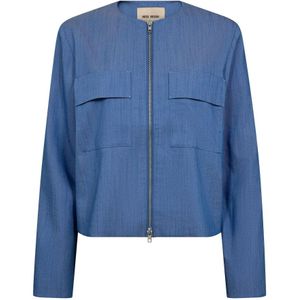 MOS Mosh, Dames, Jassen, Blauw, Maat: M