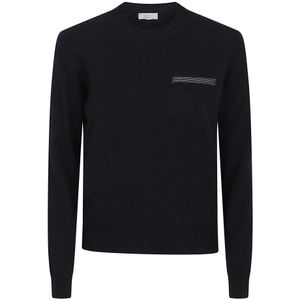 Peserico, Dames, Truien, Blauw, Maat: L Zijde,