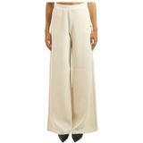 Guess - Wijde Pijp Scuba Broek - Beige - Dames