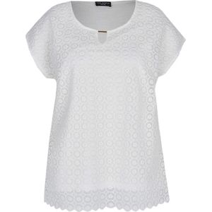 Via Appia Due, Dames, Tops, Wit, Maat: L