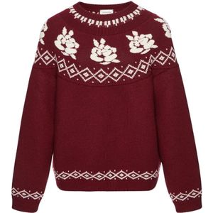 Magda Butrym, Dames, Truien, Rood, Maat: XS Wol,