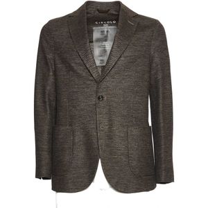 Circolo 1901, Heren, Jassen, Bruin, Maat: S Katoen,