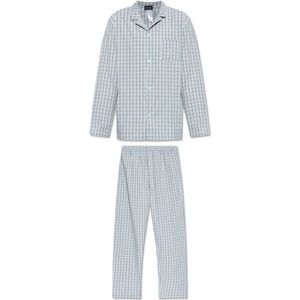 Hanro, Heren, Nachtkleding & Lounge, Blauw, Maat: XL Tweed,