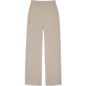 Anine Bing, Dames, Broeken, Beige, Maat: M