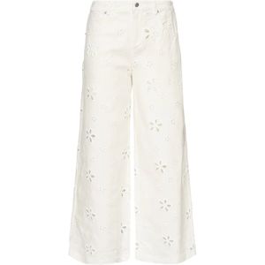 For Love & Lemons, Dames, Jeans, Wit, Maat: M Katoen,