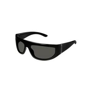 Gucci Zwarte zonnebril met originele accessoires , Black , Heren , Maat: 64 MM