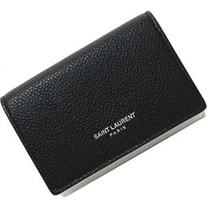 Yves Saint Laurent Vintage, Dames, Pre-owned, Zwart, Maat: ONE Size Leer,
