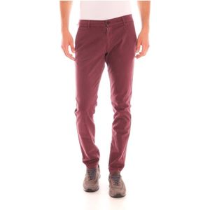 Daniele Alessandrini, Heren, Broeken, Rood, Maat: W32 Katoen,