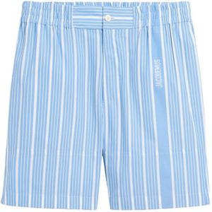 Jacquemus, Heren, Korte broeken, Blauw, Maat: XL