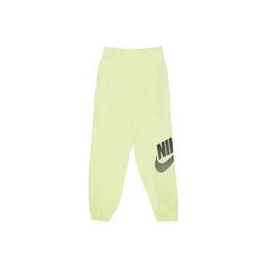 Nike Dance Fleece Oversized Broek - Lichtgewicht Sportkleding , Green , Dames , Maat: M