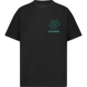 Flâneur, Heren, Tops, Zwart, Maat: M