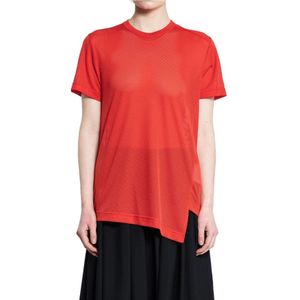 Comme des Garçons, Dames, Tops, Rood, Maat: M Nylon,