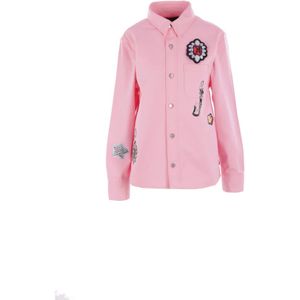 Marc Jacobs, Dames, Blouses & Shirts, Roze, Maat: M Denim,