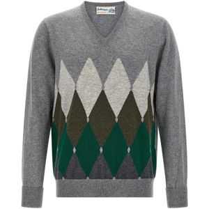 Ballantyne, Heren, Truien, Veelkleurig, Maat: M Kasjmier,