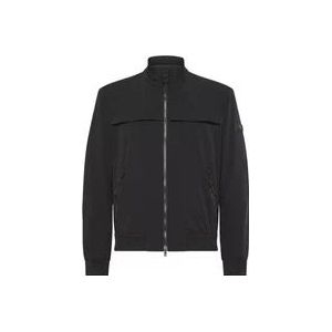 Peuterey Zip-throughs , Black , Heren , Maat: M