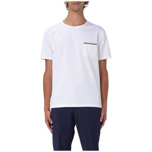 Thom Browne, Heren, Tops, Wit, Maat: M