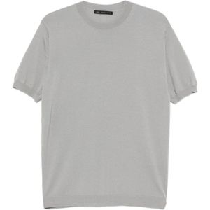 Low Brand, Heren, Truien, Grijs, Maat: XL Wol,