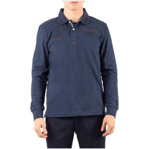 La Martina, Heren, Tops, Blauw, Maat: L