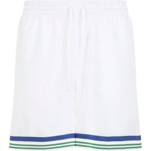 Casablanca, Heren, Korte broeken, Wit, Maat: L Zijde,