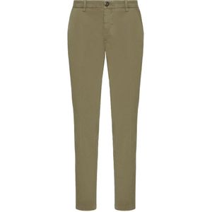 Boggi Milano, Heren, Broeken, Groen, Maat: W34 Katoen,