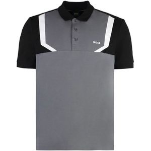 Hugo Boss, Heren, Tops, Grijs, Maat: XS Katoen,
