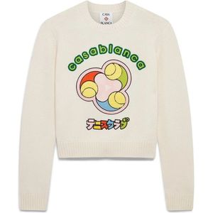 Casablanca, Dames, Truien, Wit, Maat: M