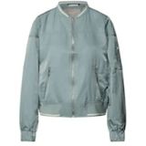 Street One - Satijnen Blouson - Blauw - Dames