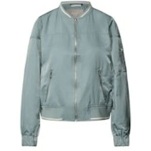 Street One - Satijnen Blouson - Blauw - Dames