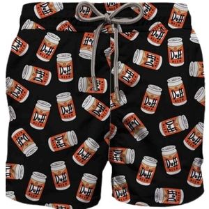 MC2 Saint Barth, Heren, Badkleding, Zwart, Maat: L