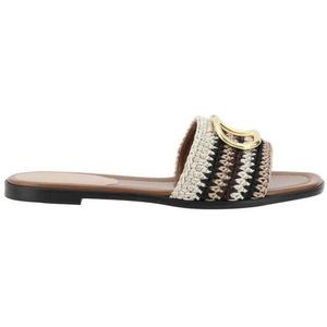 Valentino Garavani, Dames, Schoenen, Veelkleurig, Maat: 37 1/2 EU Leer,