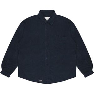 Erl, Heren, Overhemden, Blauw, Maat: L Katoen,