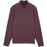 Lyle & Scott - Golfcourse Midlayer - Paars - Tussenlaag