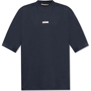 Marni, Heren, Tops, Blauw, Maat: XS Katoen,