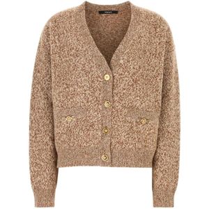 Versace, Dames, Truien, Bruin, Maat: XS Wol,
