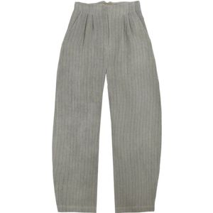 Cortana, Dames, Broeken, Blauw, Maat: XS Linnen,