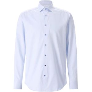 Stenströms, Heren, Overhemden, Blauw, Maat: S Katoen,