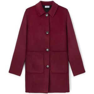 Motivi, Dames, Mantels, Rood, Maat: 2XS Wol,